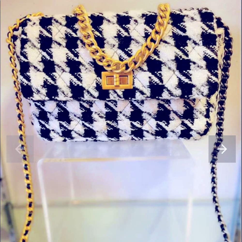 Houndstooth Purse 💕